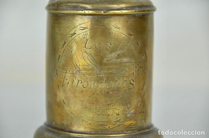 Antig&uuml;edades: L&aacute;mpara de petr&oacute;leo francesa 6 - Foto 2