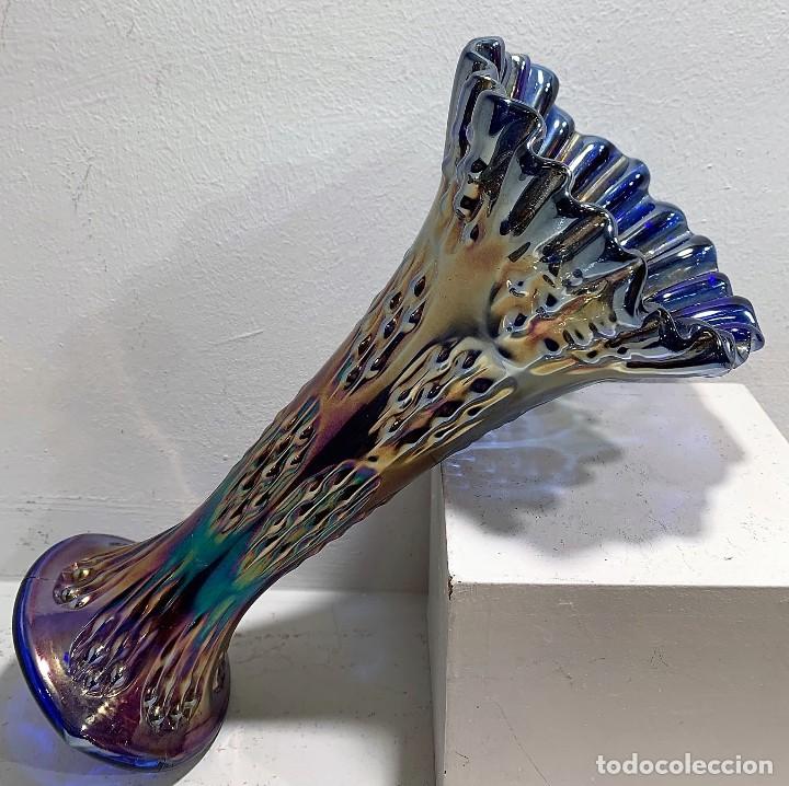 Antig&uuml;edades: Carnival glass, jarr&oacute;n. - Foto 3