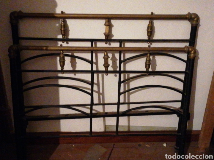 Antig&uuml;edades: Cama laton - Foto 1