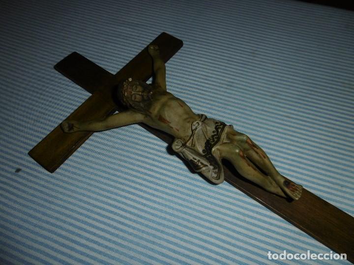 Antig&uuml;edades: CRUCIFIJO, JES&Uacute;S EN CRUZ. - Foto 1