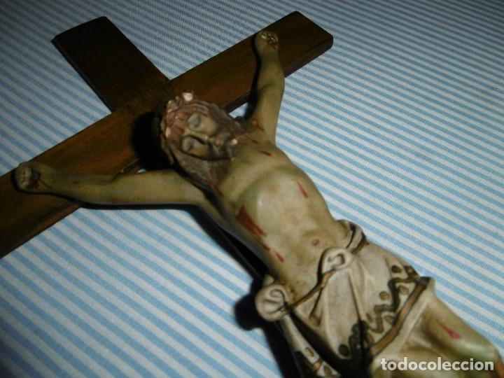 Antig&uuml;edades: CRUCIFIJO, JES&Uacute;S EN CRUZ. - Foto 2