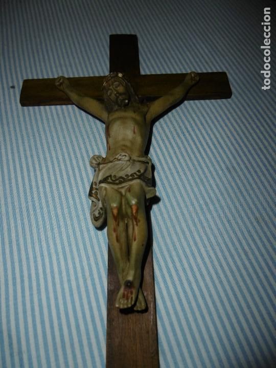 Antig&uuml;edades: CRUCIFIJO, JES&Uacute;S EN CRUZ. - Foto 4