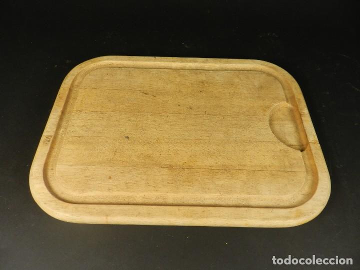 Antig&uuml;edades: ANTIGUA TABLA PARA CORTAR CARNE - Foto 2