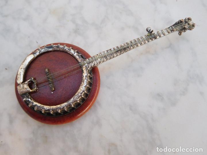 Antig&uuml;edades: Guitarra de plata y madera - Foto 1