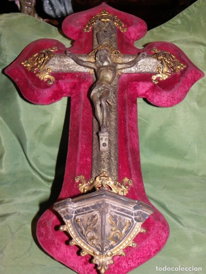 Antig&uuml;edades: Benditera siglo XIX - Foto 32
