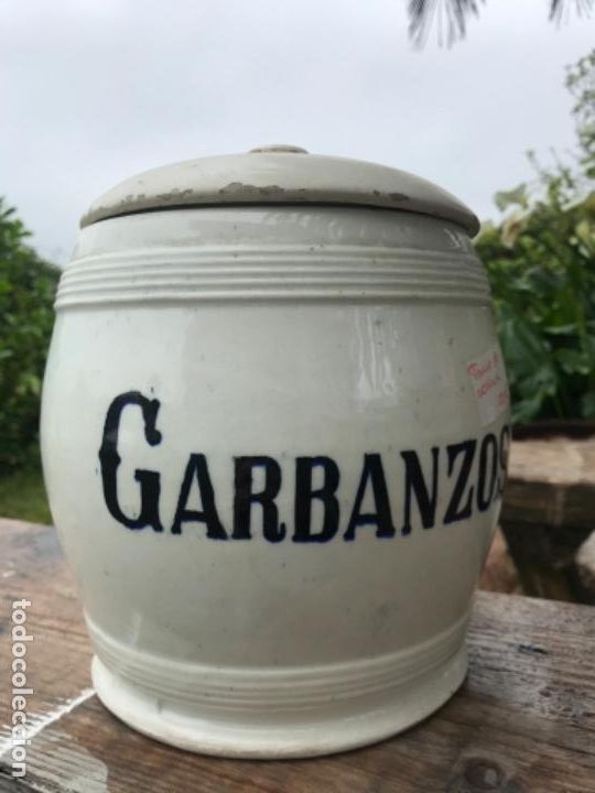 Antig&uuml;edades: Bote garbanzos - Foto 1