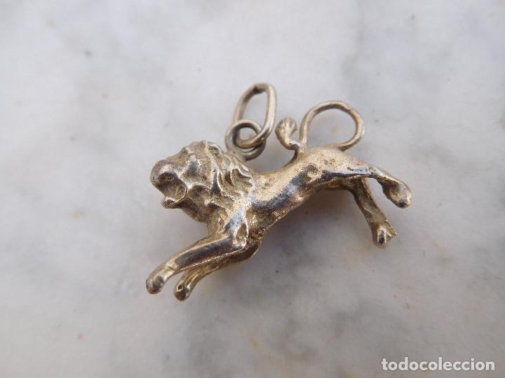 Antig&uuml;edades: Le&oacute;n de plata antiguo leo - Foto 1