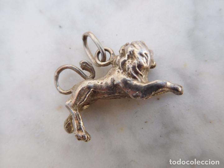 Antig&uuml;edades: Le&oacute;n de plata antiguo leo - Foto 2