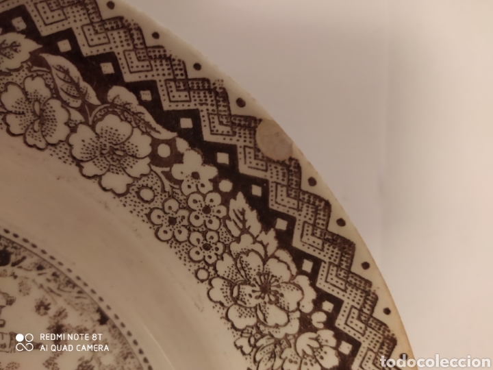 Antig&uuml;edades: Plato porcelana Segovia - Foto 6