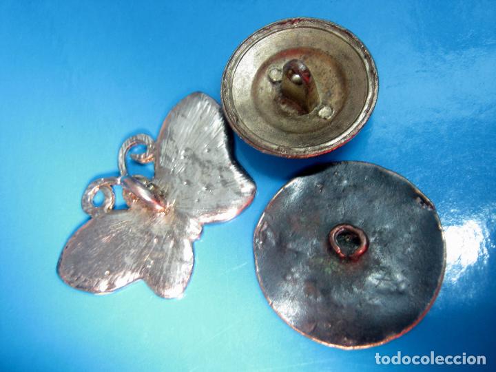 Antig&uuml;edades: lote 3 botones antiguos - Foto 2