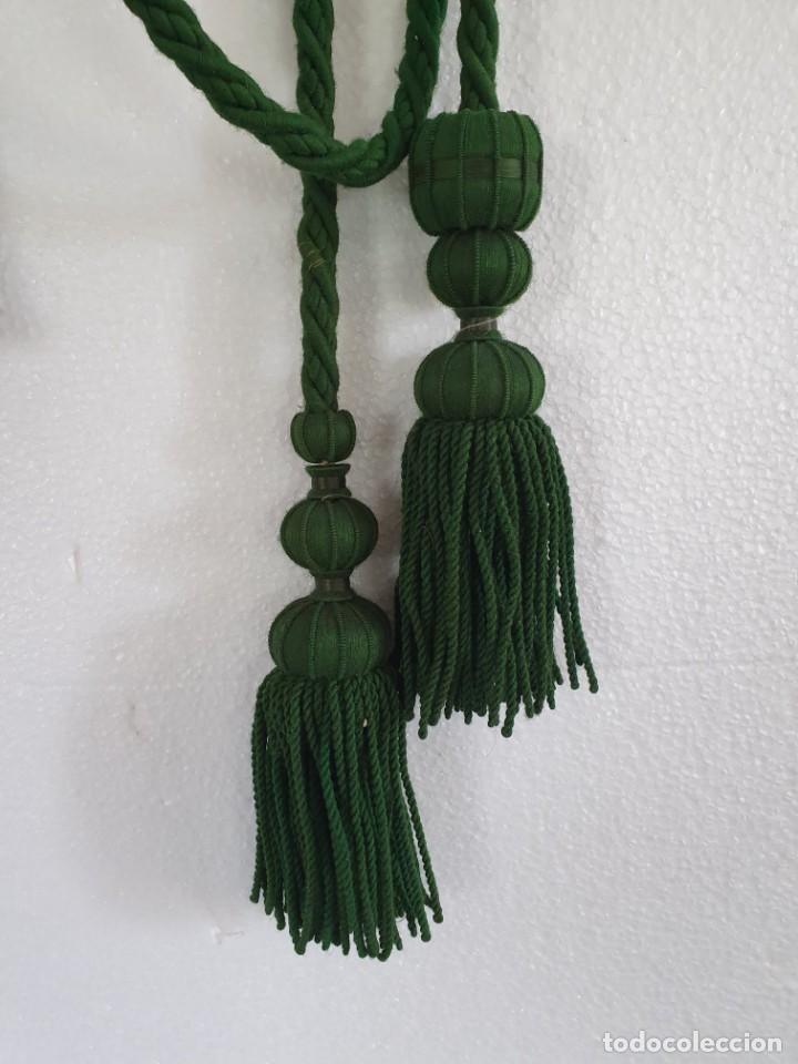 Antig&uuml;edades: LOTE DE 4 CORDONES CON BORLA - Foto 2