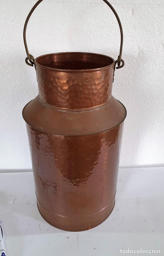 Antig&uuml;edades: LECHERA RECIPIENTE DE COBRE - Foto 1