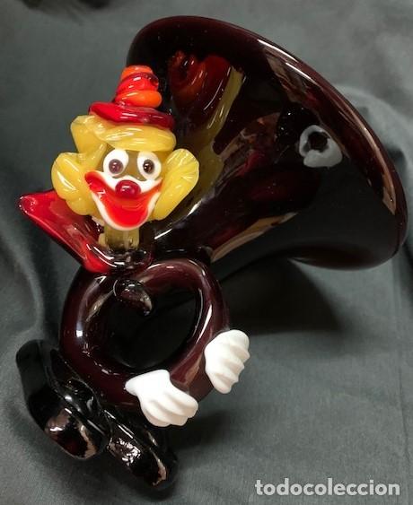 Antig&uuml;edades: Murano, jarr&oacute;n con payaso. - Foto 4