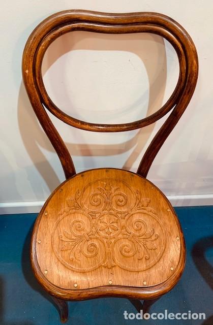 Antig&uuml;edades: THONET, PAR DE SILLAS SIGLO XIX - Foto 2