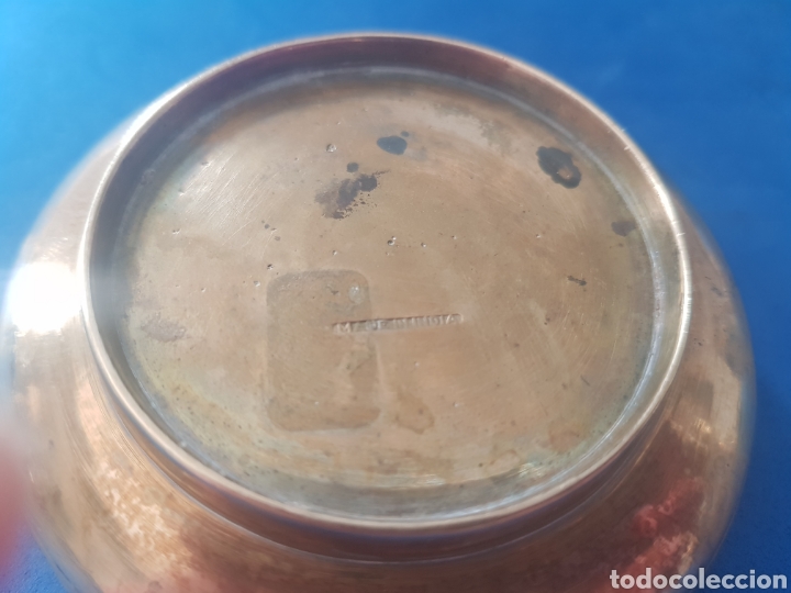 Antig&uuml;edades: Cuenco ,Made in India , a&ntilde;os 1970 - Foto 3