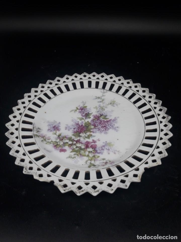 Antig&uuml;edades: Plato porcelana - Foto 1