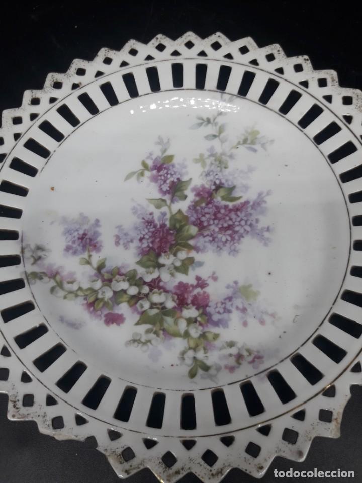 Antig&uuml;edades: Plato porcelana - Foto 2