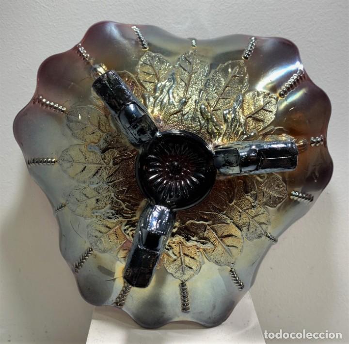 Antig&uuml;edades: CARNIVAL GLASS, CUENCO DE CRISTAL. - Foto 3