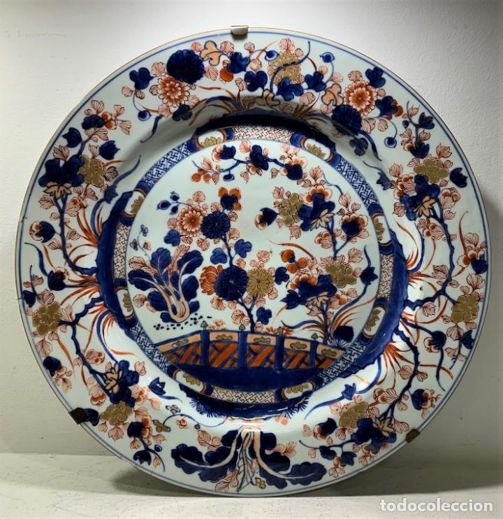 Antig&uuml;edades: IMARI CHINO, PLATO S. XVIII. - Foto 1