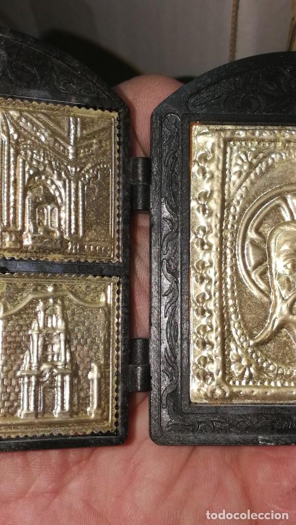 Antig&uuml;edades: Retablo triptico Santa Faz - Foto 10