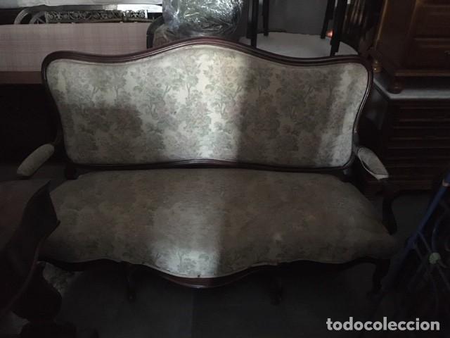 Antig&uuml;edades: TRESILLO ANTIGUO - Foto 2