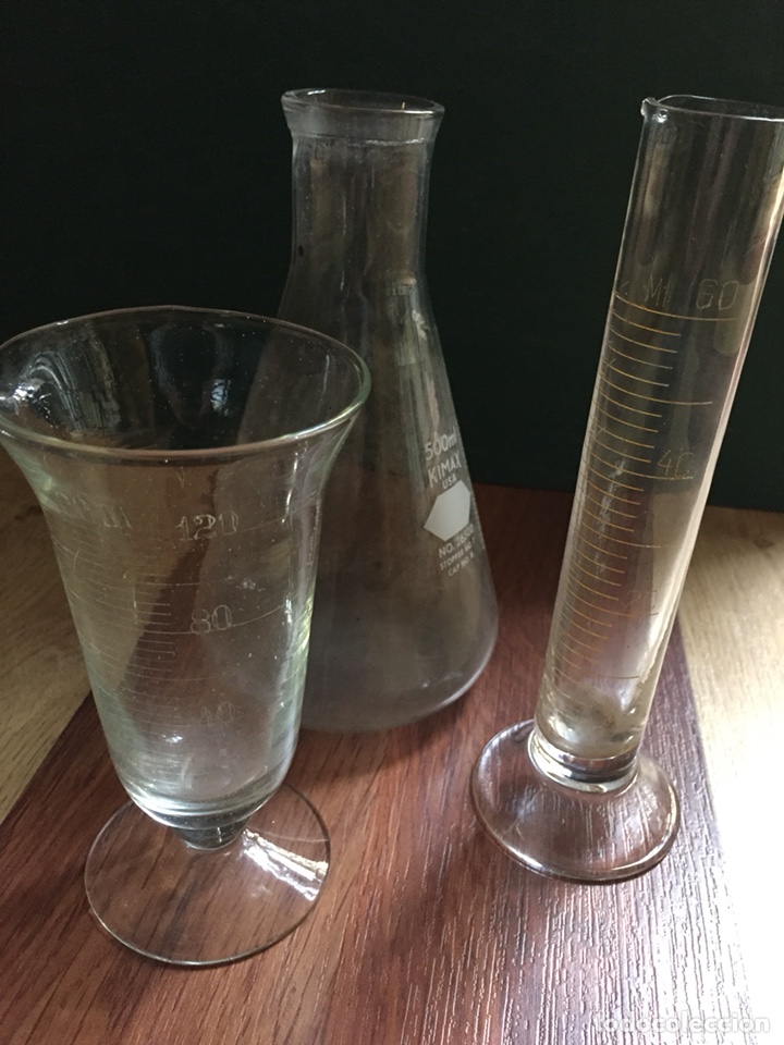 Antiquit&eacute;s: Conjunto probeta laboratorio