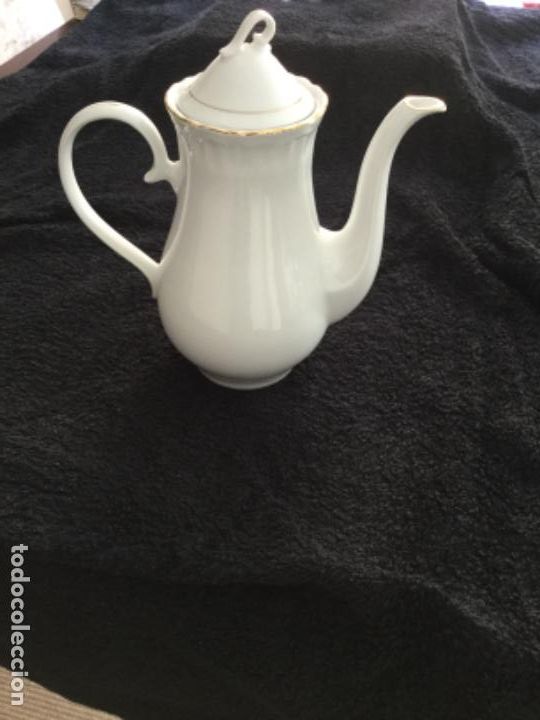 Antig&uuml;edades: Cafetera porcelana - Foto 2