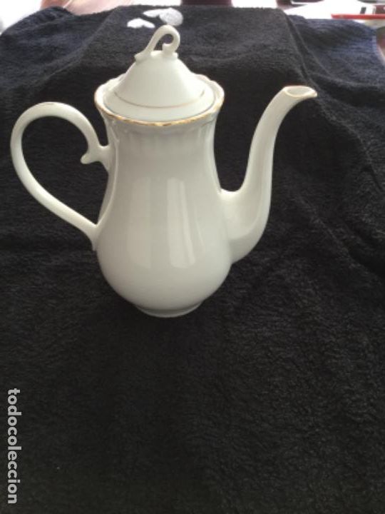 Antig&uuml;edades: Cafetera porcelana - Foto 4