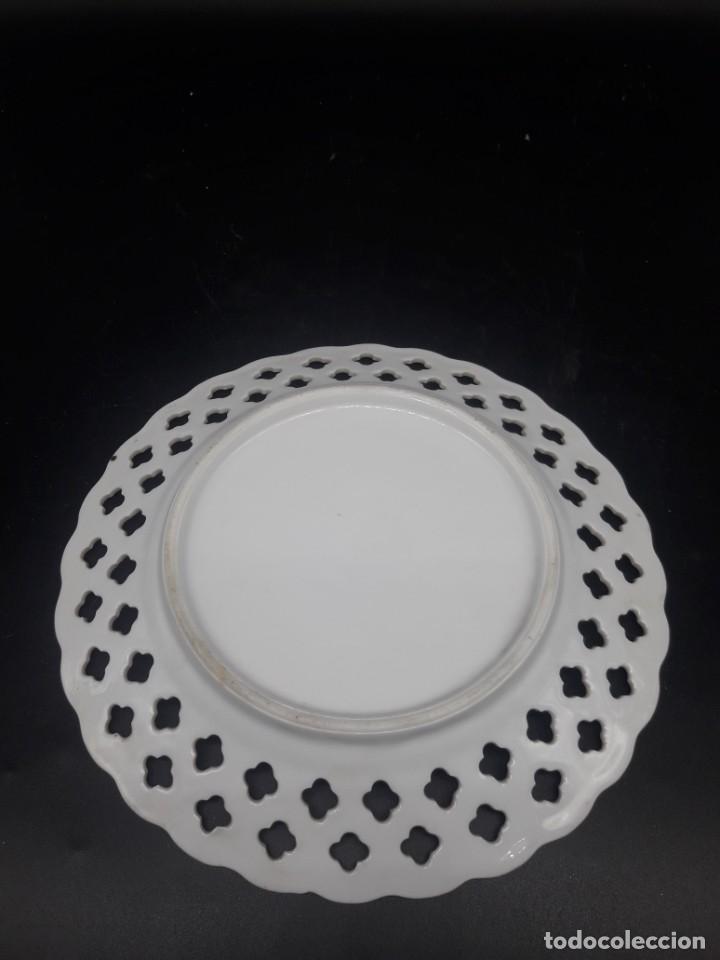 Antig&uuml;edades: Plato porcelana - Foto 3