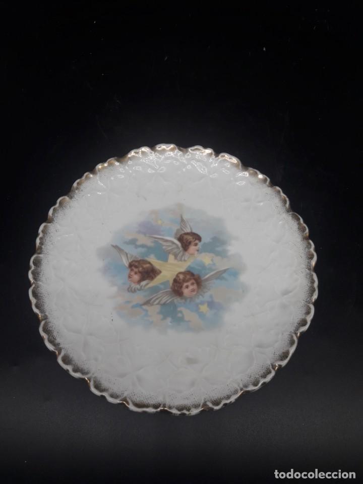 Antig&uuml;edades: Plato porcelana - Foto 1