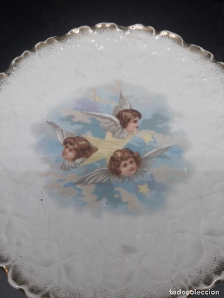 Antig&uuml;edades: Plato porcelana - Foto 2