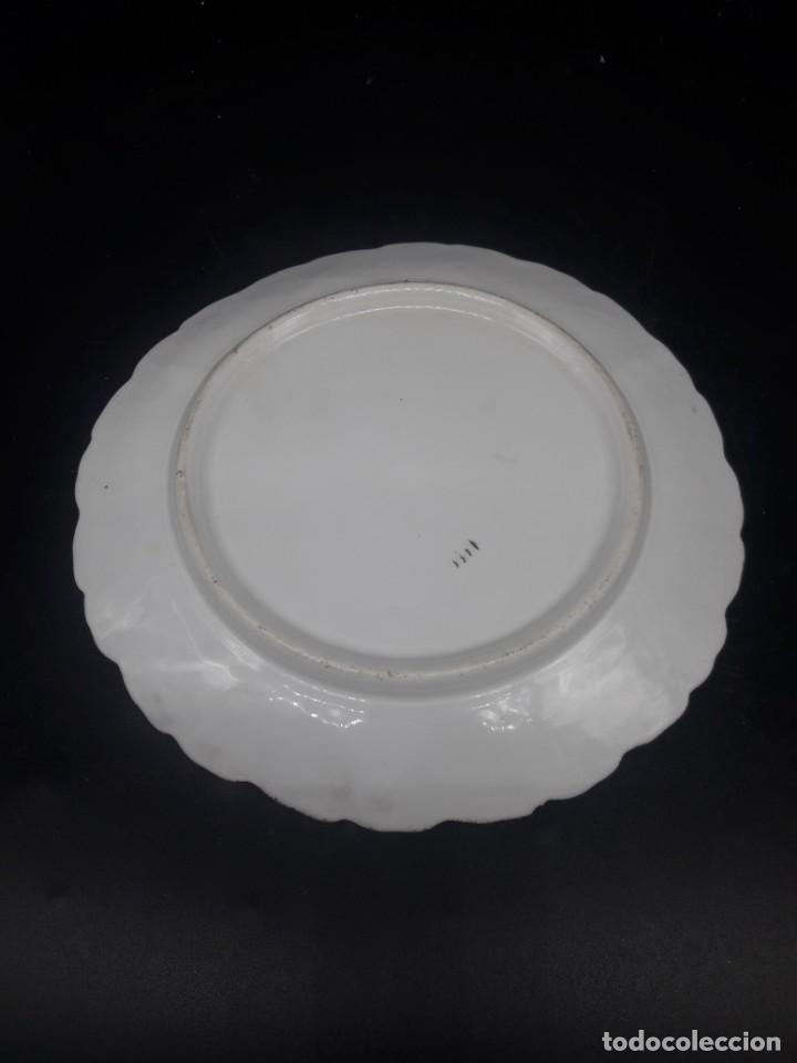 Antig&uuml;edades: Plato porcelana - Foto 3