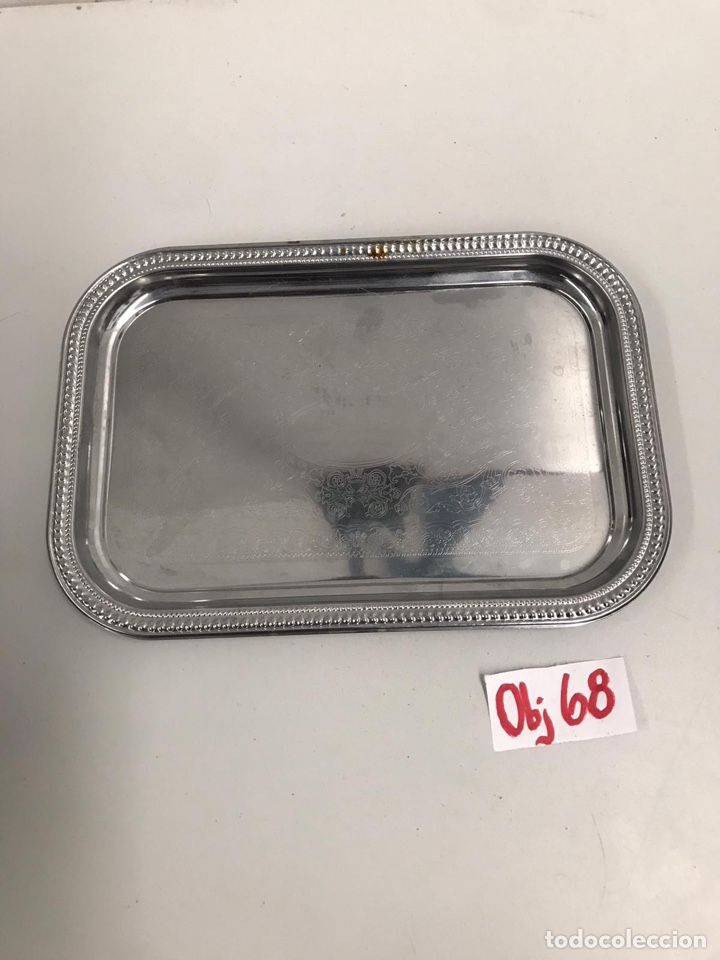 Antig&uuml;edades: Bandeja metal - Foto 1