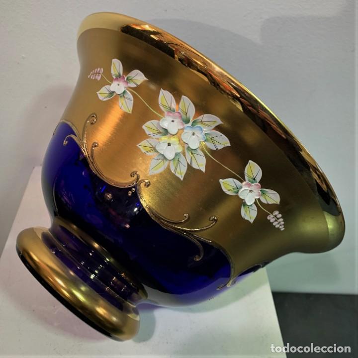 Antig&uuml;edades: MURANO, FRUTERO CON ORO Y ESMALTES. - Foto 3
