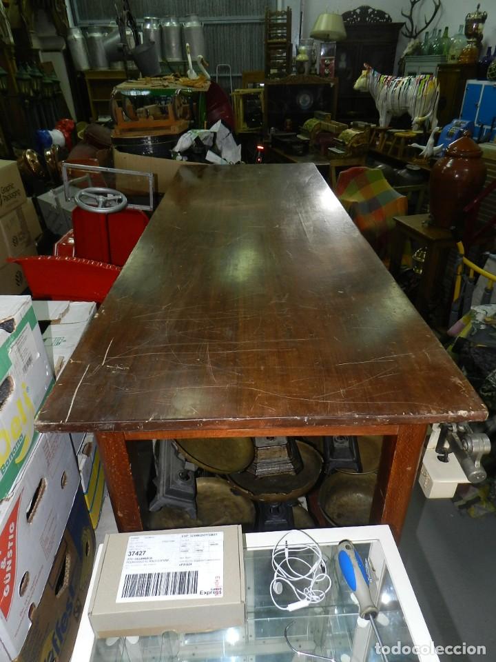 Antig&uuml;edades: MESA ANTIGUA 197 CM - Foto 3