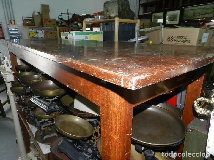 Antig&uuml;edades: MESA ANTIGUA 197 CM - Foto 8