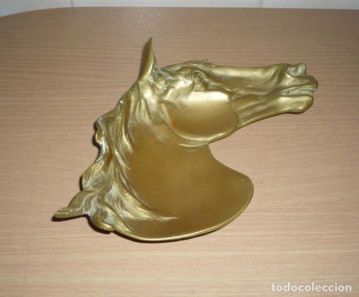 Antig&uuml;edades: Antigua Cabeza de Caballo Recoge Llaves . De Metal o Bronce