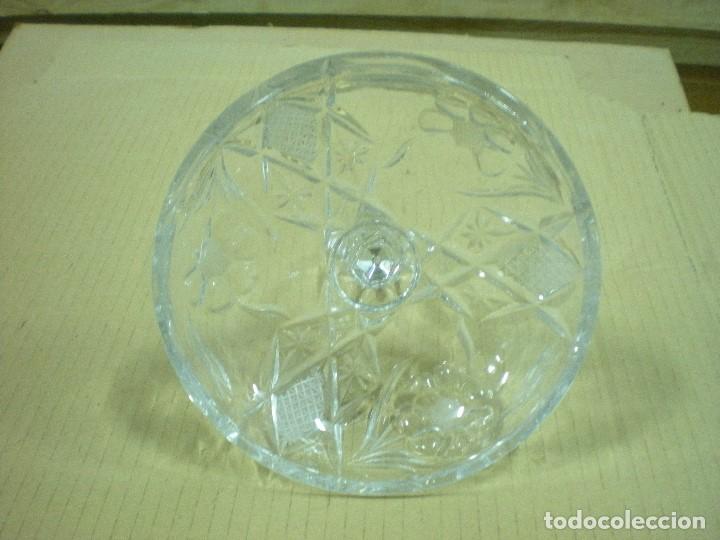 Antig&uuml;edades: TAPA VIDRIO ENSALADERA D18CM BASE - Foto 3