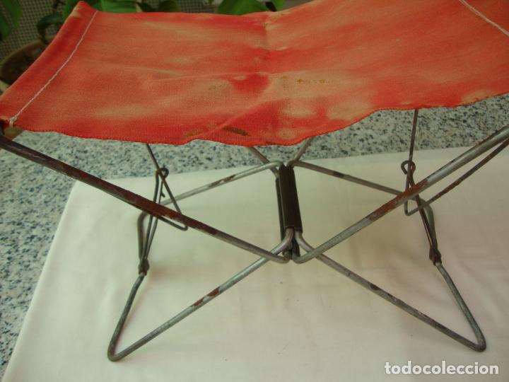 Antig&uuml;edades: silleta plegable - Foto 1