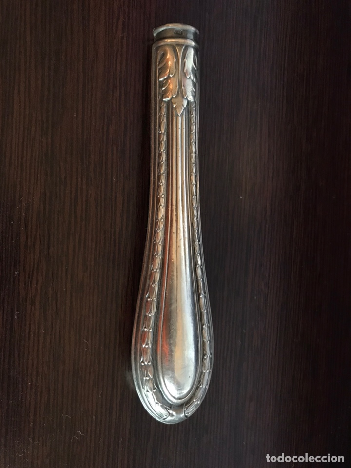 Antiquit&auml;ten: Gran mango de plata 800 cincelado antiguo