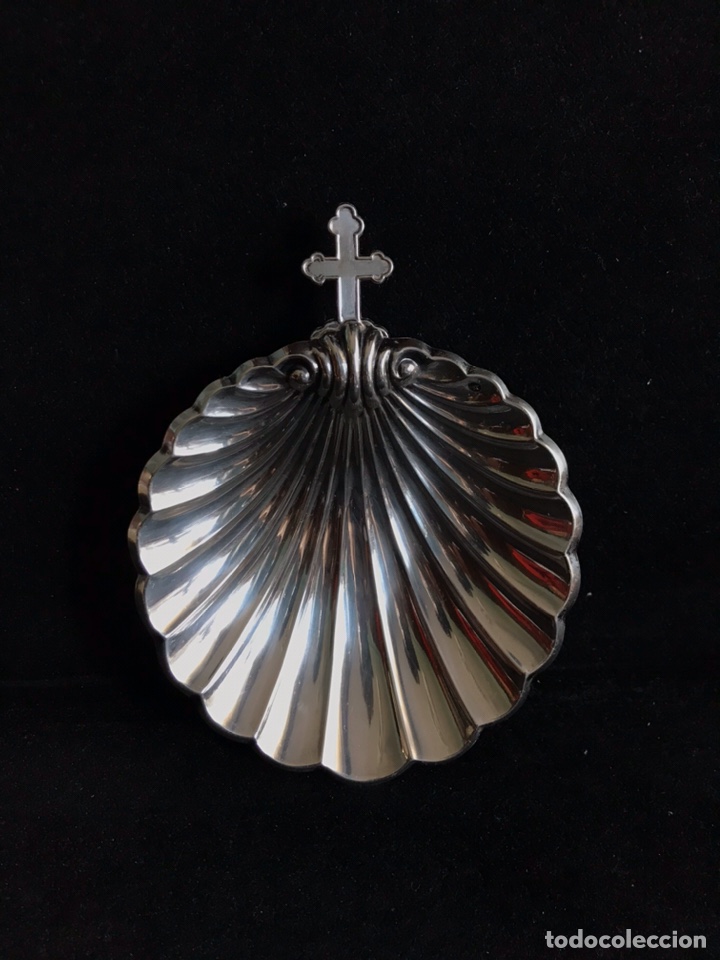 Antiquit&auml;ten: Concha bautismo plata 925 Pedro Duran