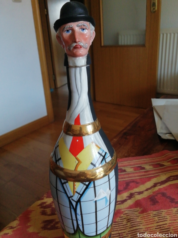 Antig&uuml;edades: Botella de cer&aacute;mica - Foto 2