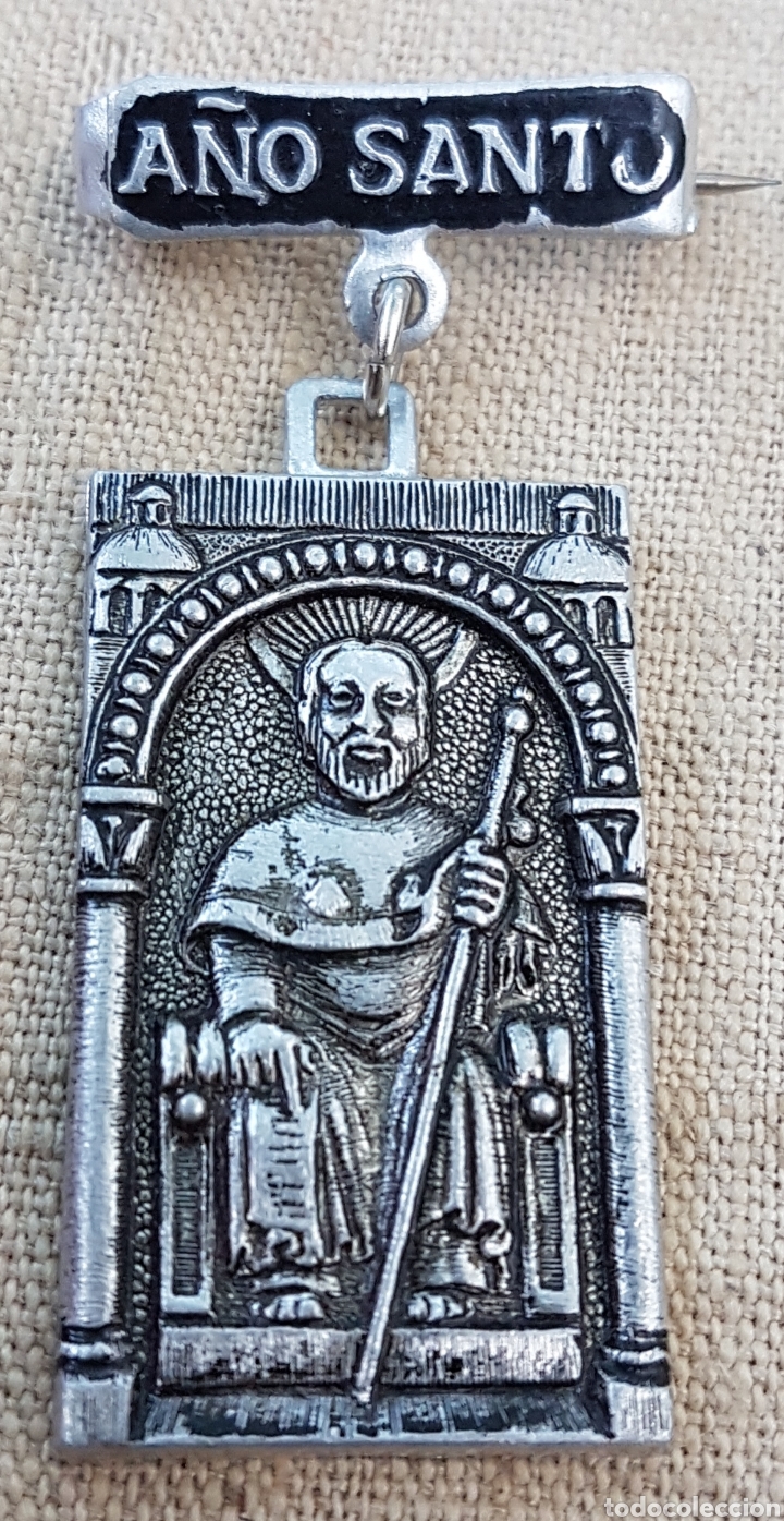 Antig&uuml;edades: Medalla a&ntilde;o santo compostelano 1971 - Foto 1