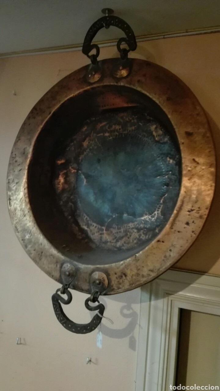 Antig&uuml;edades: Brasero en cobre - Foto 1