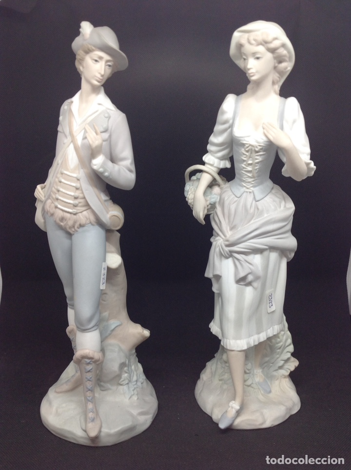 Antig&uuml;edades: Pareja porcelanas Lladr&oacute; - Foto 3