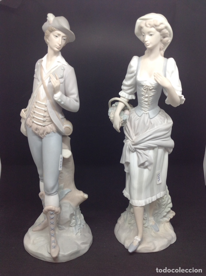 Antig&uuml;edades: Pareja porcelanas Lladr&oacute; - Foto 4