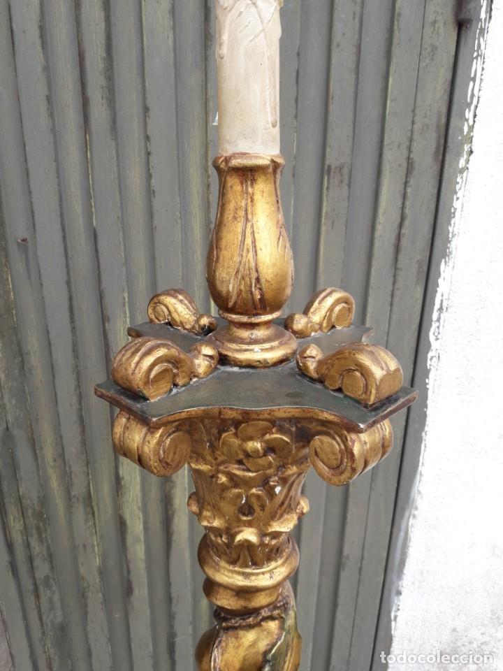 Antig&uuml;edades: Columna puerta de l&aacute;mpara - Foto 2