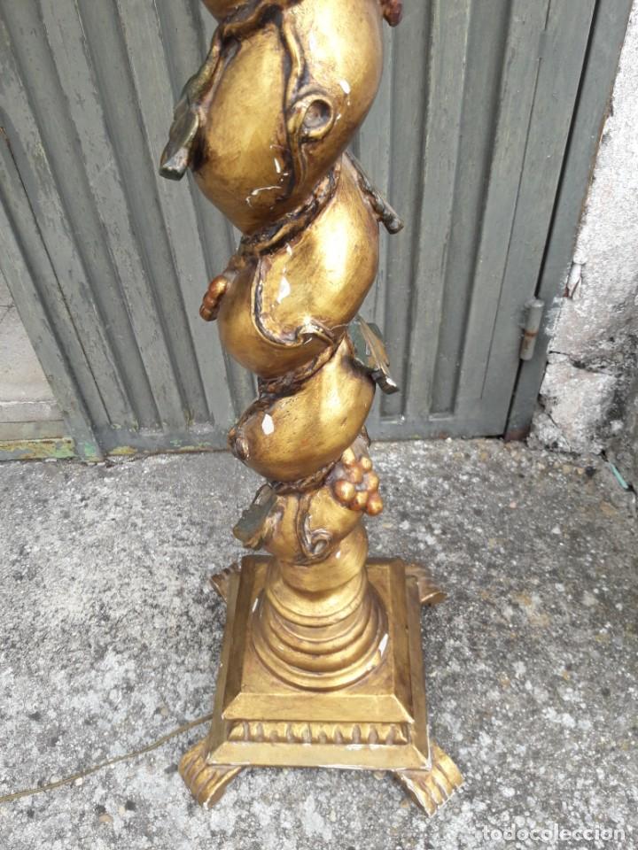 Antig&uuml;edades: Columna puerta de l&aacute;mpara - Foto 4