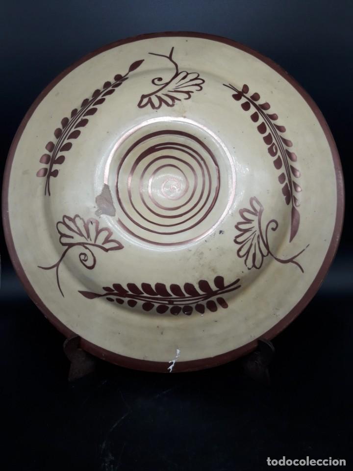Antig&uuml;edades: Plato de reflejo Manises - Foto 3