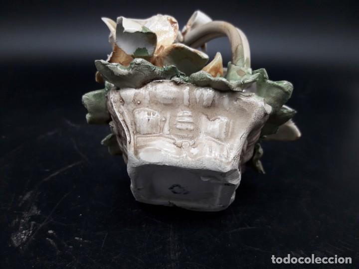 Antig&uuml;edades: Cesta de ceramica - Foto 4